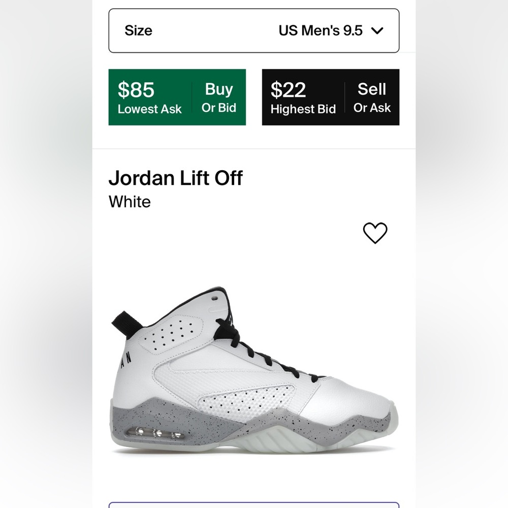 Jordan Air Lift Off